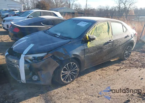 2014 Toyota Corolla S Premium z USA, uszkodzony, nr VIN 2T1BURHE5EC056501